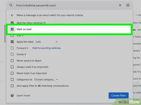 Image titled Create a Filter in Gmail Step 10