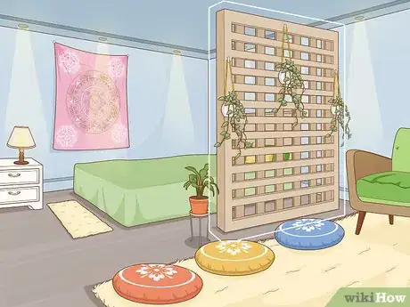 Image titled Divide a Living Room Into a Bedroom Step 9
