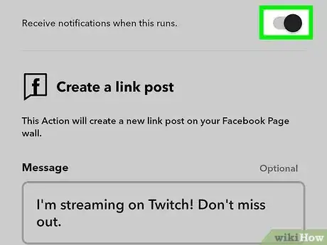 Image titled Share a Twitch Stream on Facebook on Android Step 24