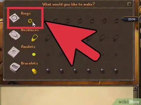 Image titled Craft a Gold Ring on RuneScape Step 4