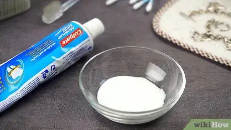 Image titled Use Toothpaste to Clean Silver Jewelry Step 2