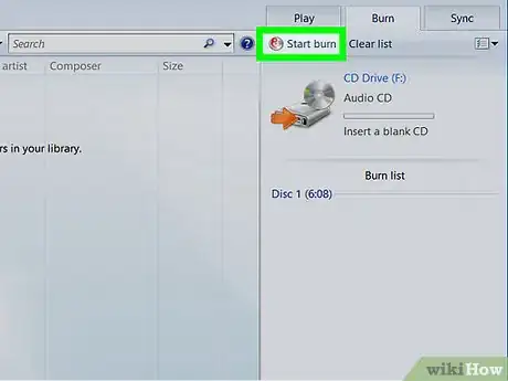 Image titled Copy or Burn a CD Using Windows Media Player Step 15