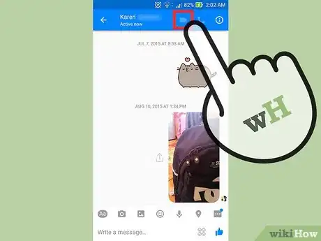 Image titled Make Free Voice and Video Calls with Facebook Messenger Step 10
