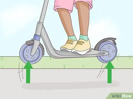 Image titled Do Beginner Kick Scooter Tricks Step 17