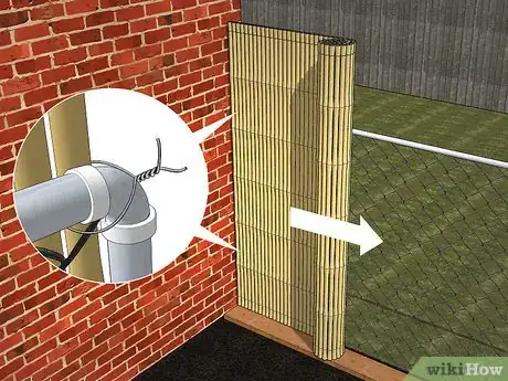 Image titled Add Privacy to a Chain Link Fence Step 3