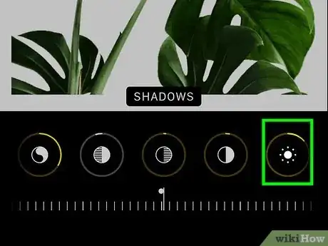 Image titled Adjust the Shadows of a Photo Using the iPhone Photos App Step 5