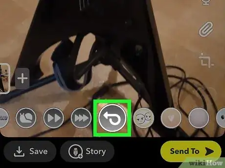 Image titled Reverse a Video on Snapchat Step 4