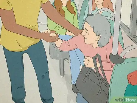 Image titled Be Considerate on Public Transport Step 8