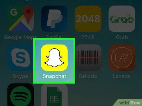 Image titled Live Video Chat on Snapchat Step 1