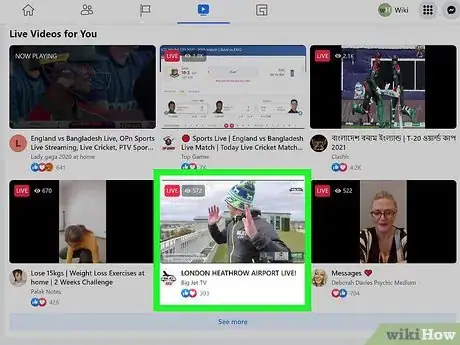 Image titled Watch Facebook Live Video Broadcasts Step 12