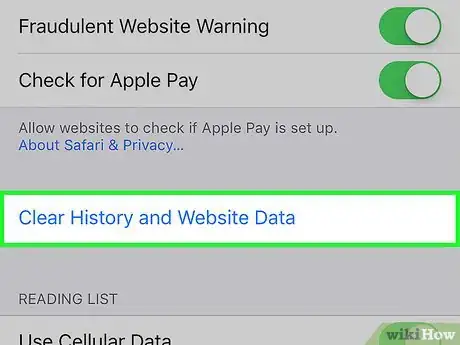Image titled Clear History on an iPhone Step 3