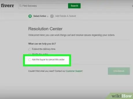Image titled Cancel a Fiverr Order Step 4