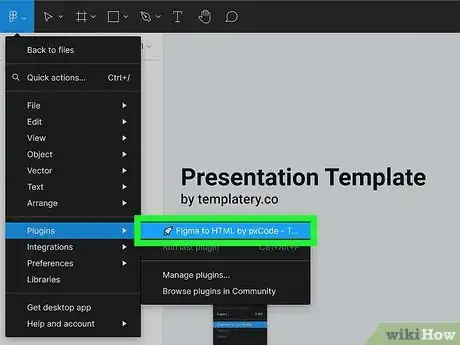Image titled Export Figma to HTML Step 4