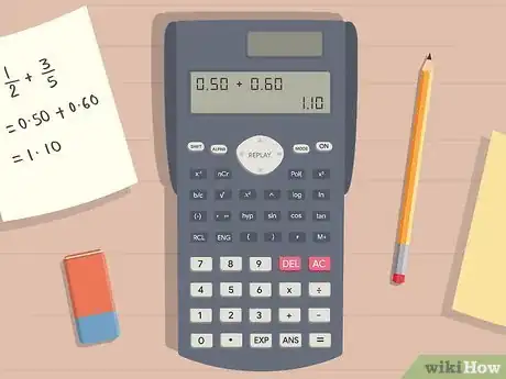 Image titled Write Fractions on a Calculator Step 14