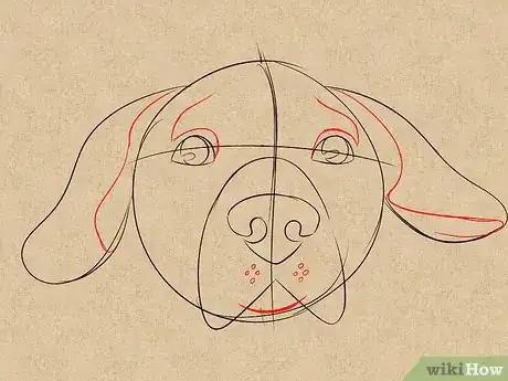 Image titled Draw a Dog Face Step 4