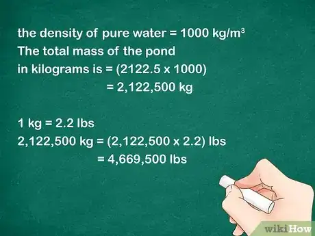 Image titled Calculate the Weight of a Body of Water Step 9