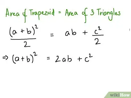 Image titled Do Garfield's Proof of the Pythagorean Theorem Step 7