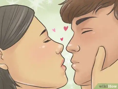 Image titled Breathe While Kissing Step 8