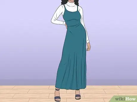 Image titled Wear a Long Dress Step 1