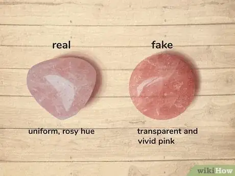 Image titled Tell if Rose Quartz Is Real Step 1