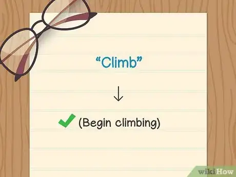 Image titled Communicate Basic Rock Climbing Commands With Your Belayer Step 3