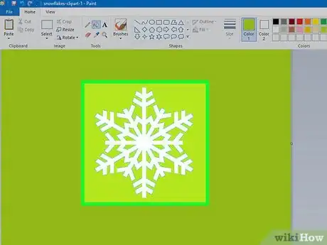 Image titled Change an Image Background in MS Paint (Green Screen) Step 9