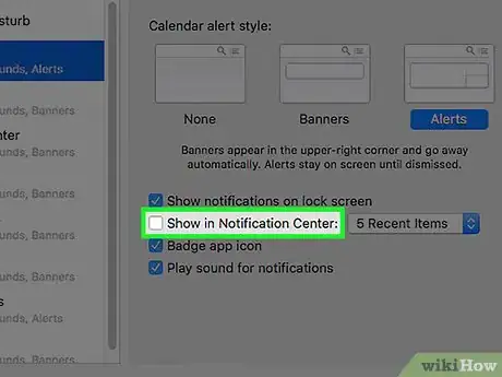 Image titled Remove an App from the Mac Notification Center Step 5