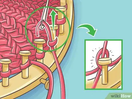 Image titled Knit on a Loom Step 15