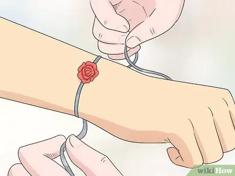 Image titled Tie a Never Take It Off Bracelet Step 4