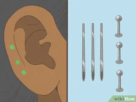 Image titled Pierce Your Own Cartilage Step 1