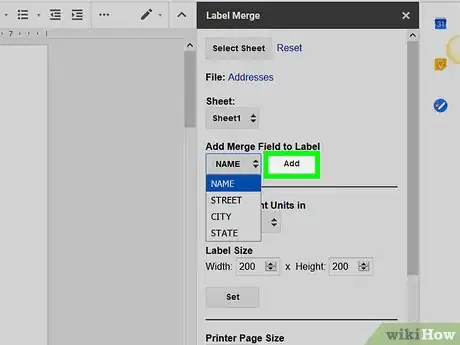 Image titled Print Labels on Google Sheets Step 24