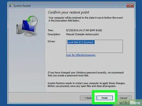 Image titled Do a System Restore Step 27