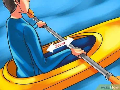 Image titled Hold and Use Kayak Paddle Step 6