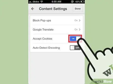 Image titled Enable Cookies on Google Chrome Step 10