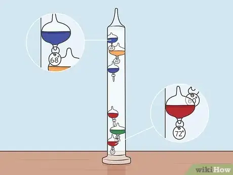 Image titled Read a Galileo Thermometer Step 06