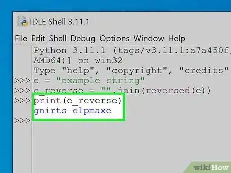 Image titled Reverse a String in Python Step 19