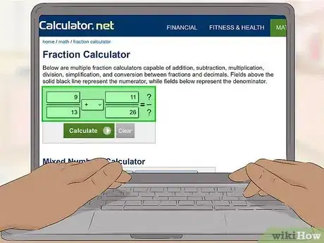 Image titled Write Fractions on a Calculator Step 15