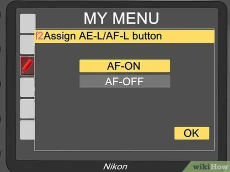 Image titled Switch Your Nikon Camera to Use Back Button Focus Step 10