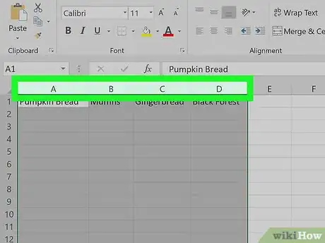 Image titled Create a Form in a Spreadsheet Step 5