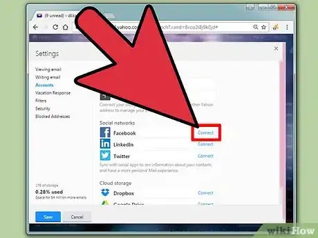 Image titled Connect Yahoo Mail to Facebook Step 6