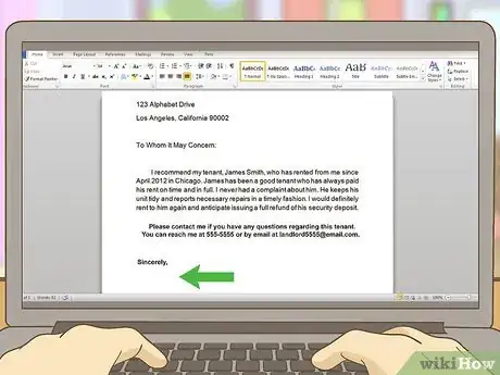 Image titled Write a Character Reference for a Tenant Step 10