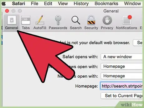 Image titled Change Your Start Page on Safari Step 3