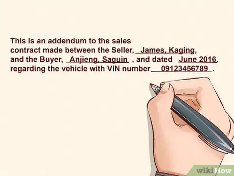 Image titled Write a Contract for Selling a Car Step 13