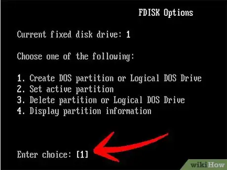 Image titled Use the Fdisk Tool and the Format Tool to Partition a Hard Drive Step 5