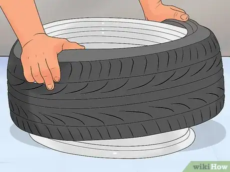 Image titled Put Tires on Rims Step 16