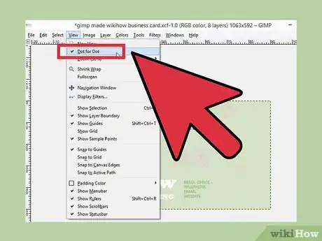 Image titled Make Business Cards with GIMP Step 10