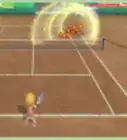 Do a Fast Ball in Tennis in Wii Sports