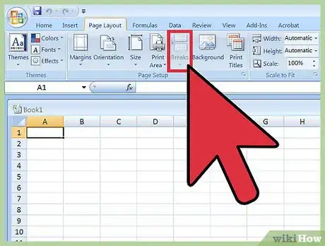 Image titled Insert a Page Break in an Excel Worksheet Step 4