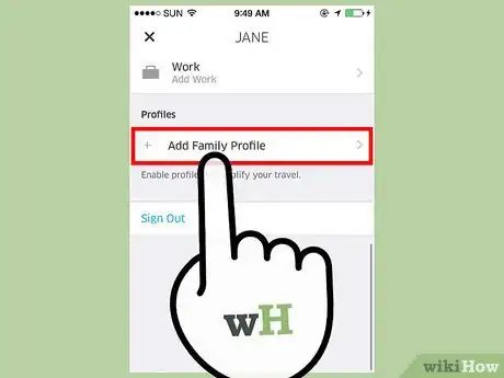 Image titled Share an Uber Account Step 6