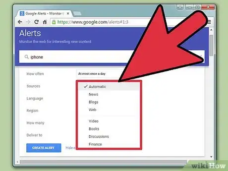 Image titled Set Up Google Alerts Step 3